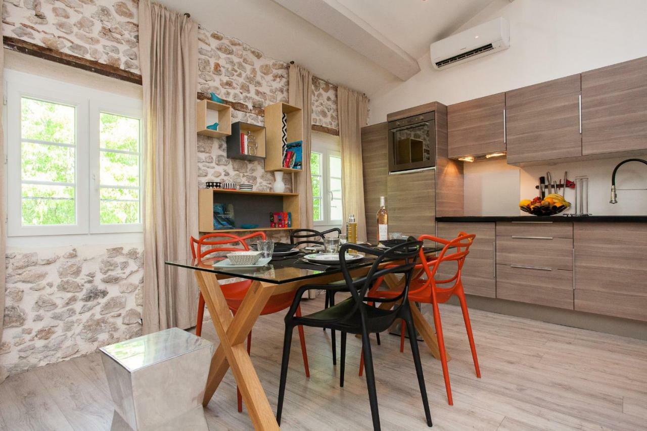Superbe Appartement Loft Vieil Antibes Exteriör bild
